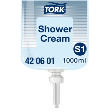 Vloeibare zeep Shower Cream Tork 420601 | 1 Liter | Hair & Body | Geschikt voor Tork S1 dispenser