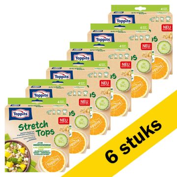 Aanbieding: Toppits Stretch Tops | 6 x 4 stuks | 5 - 15 cm