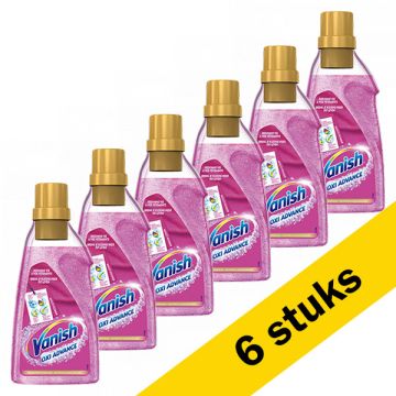 Aanbieding: Vanish Oxi Advance Vlekverwijderaar Hygiene Gel (6 flessen - 750 ml)