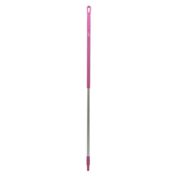 Vikan ergonomische aluminium steel (150 cm, roze)