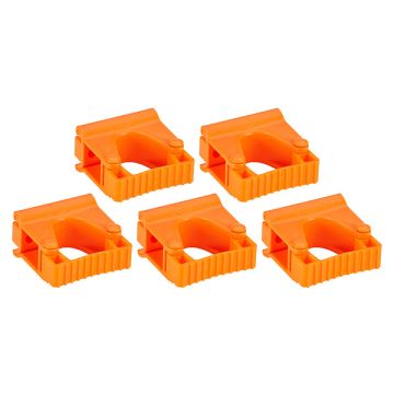 Vikan Hi-Flex ophangsysteem 5 stuks (oranje)