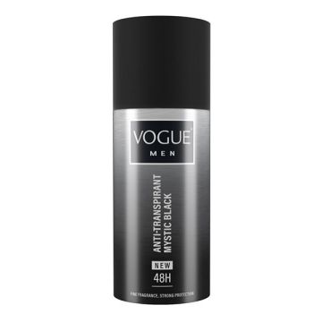 Vogue Men deodorant anti-transpirant spray - Mystic Black (150 ml)