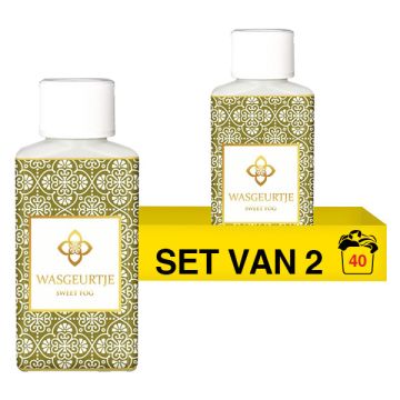 Duo-pack: Wasgeurtje Sweet Fog Wasparfum (2 flessen - 100 ml)