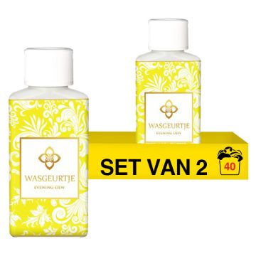 Duo-pack: Wasgeurtje Evening Dew Wasparfum (2 flessen - 100 ml)