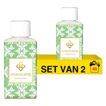 Duo-pack: Wasgeurtje Ylang Scent Wasparfum (2 flessen - 100 ml)