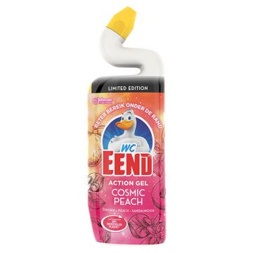 WC Eend Toiletreiniger Action Gel Cosmic Peach (750 ml)