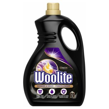 Woolite Vloeibaar Wasmiddel Zwart, Donker & Denim 1,9 Liter (32 wasbeurten)