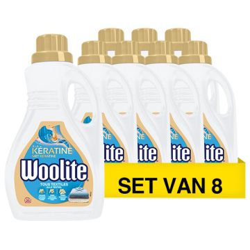 Aanbieding: Woolite Vloeibaar Wasmiddel Universeel 1,5 Liter (8 flessen - 200 wasbeurten)