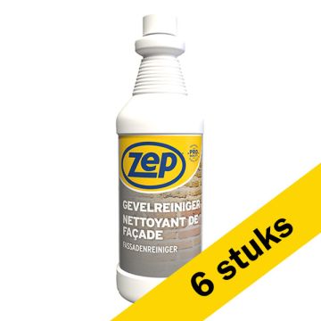 Aanbieding: Zep gevelreiniger (6 flessen van 1 liter)