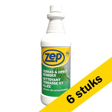 Aanbieding: Zep terras & oprit reiniger (6 flessen van 1 liter)