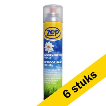 Aanbieding: Zep luchtverfrisser fresh air (6 flessen van 750 ml)