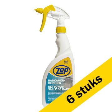 Aanbieding: Zep badkamerreiniger (6 flessen van 750 ml)