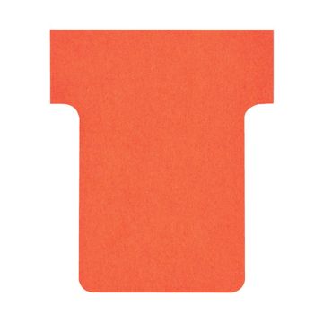 T-Kaart Maat 1,5, Papier, 170 g/m², 53 x 36 mm, Rood