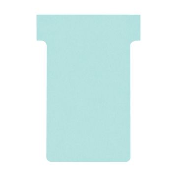 T-Kaart Maat 2, Papier, 170 g/m², 85 x 48,5 mm, Blauw