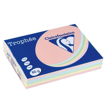 Trophée Gekleurd Papier A4 80 g/m² Pastel Assorti