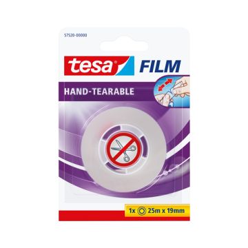 Plakband Tesa scheurbaar 19mm x 25m