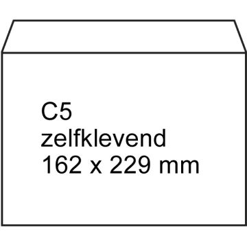 Envelop 162x229mm P/S