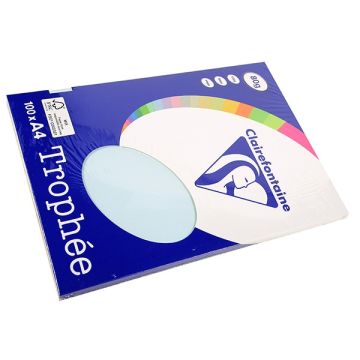 Papier A4 80g azuurblauw