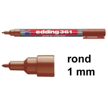 Whiteboardmarker 361 1mm br/pk10