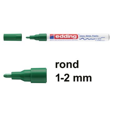 Lakmarker 751 1-2mm groen/pk10