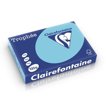 Trophée Gekleurd Papier 120 g/m² Helblauw