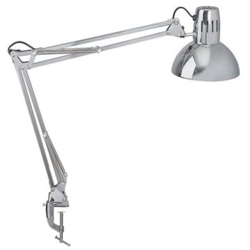 Bureaulamp Maul study met klem chrome