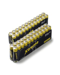 Combi deal: 123accu AA + AAA batterijen (2x 24 stuks)