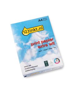 123inkt kopieerpapier 1 pak van 500 vel A4 - 80 grams FSC® Mix Credit