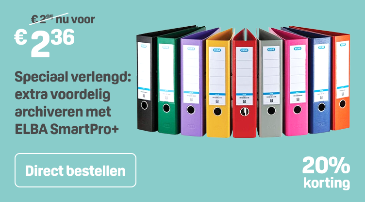 Extra voordelig archiveren met ELBA SmartPro+