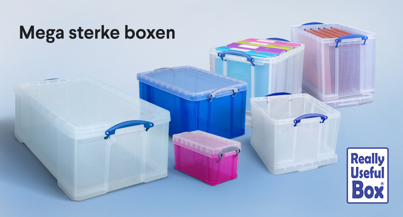 Mega sterke boxen: Really Useful Box